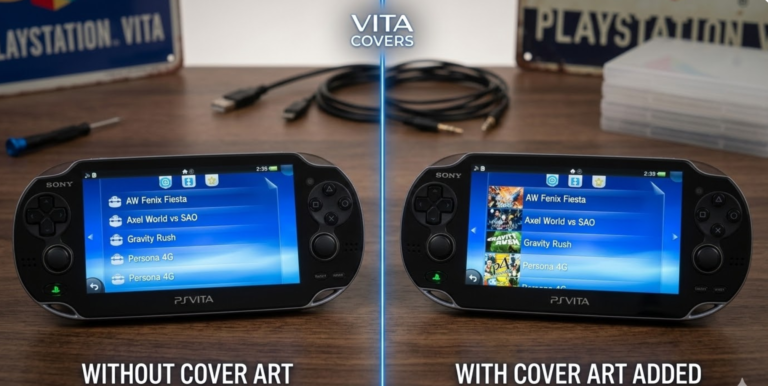 So fügt man Spielcover zu PKGJ auf PS Vita hinzu (Schritt-für-Schritt-Anleitung)