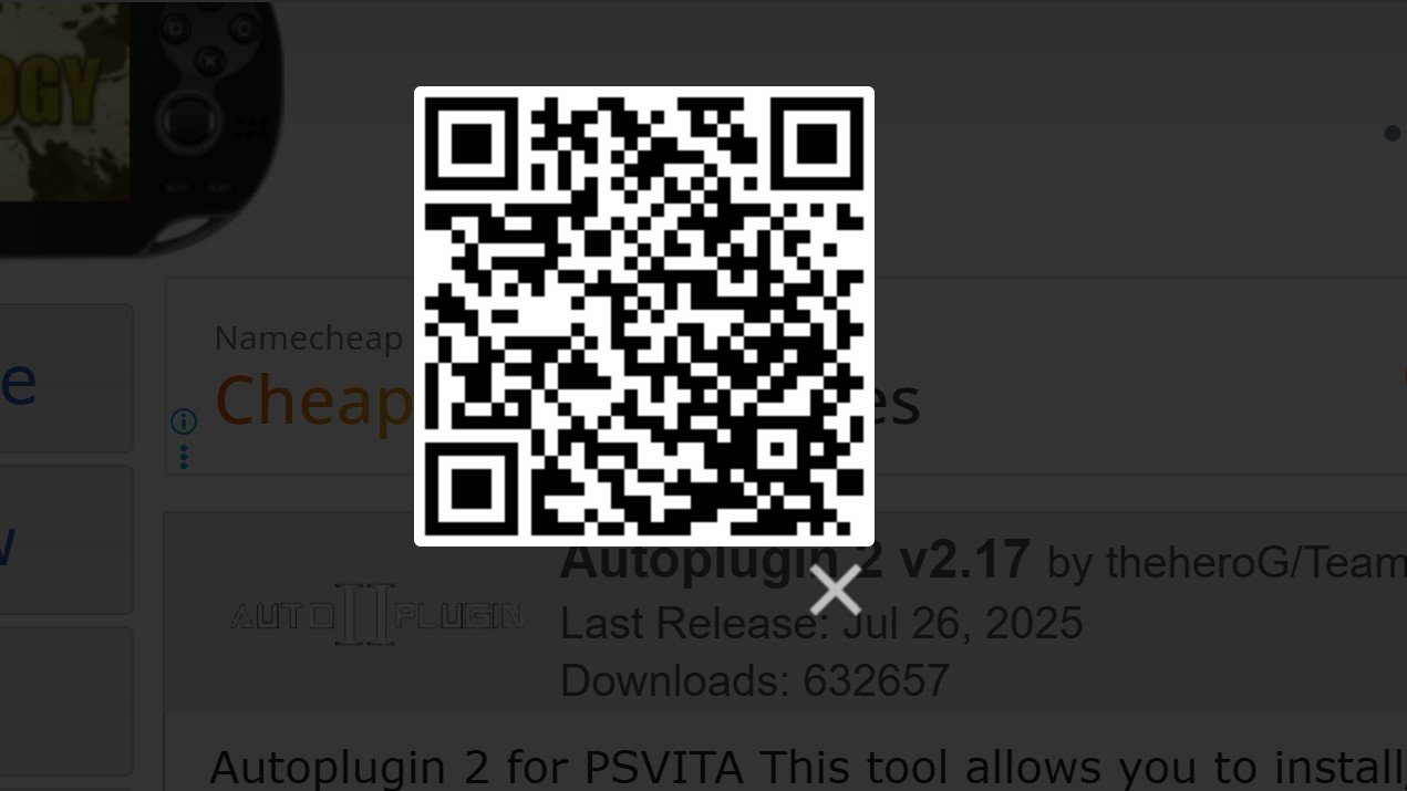 autoplugin 2 direct download qr code