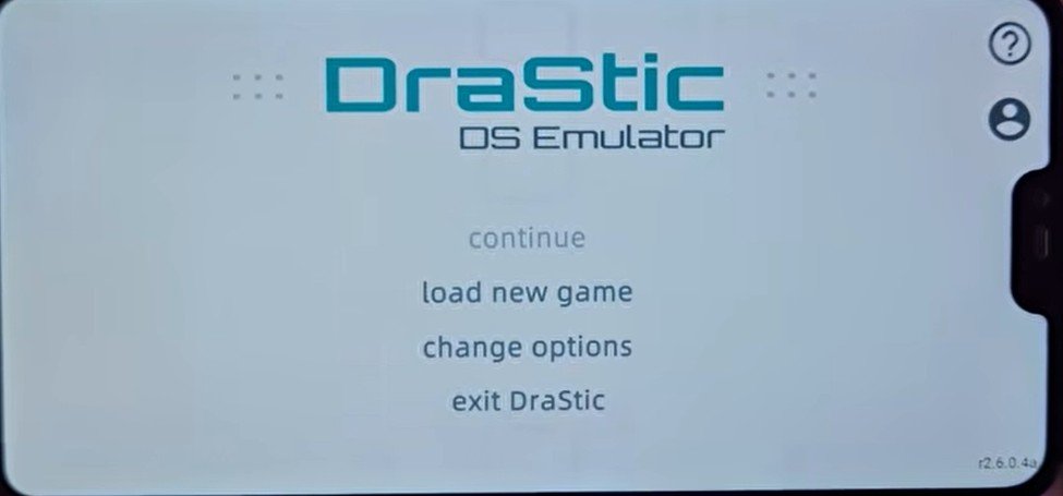 drastic ds emulator interface