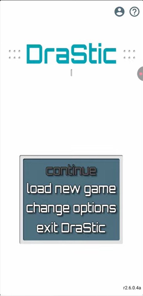 drastic ds emulator load new game