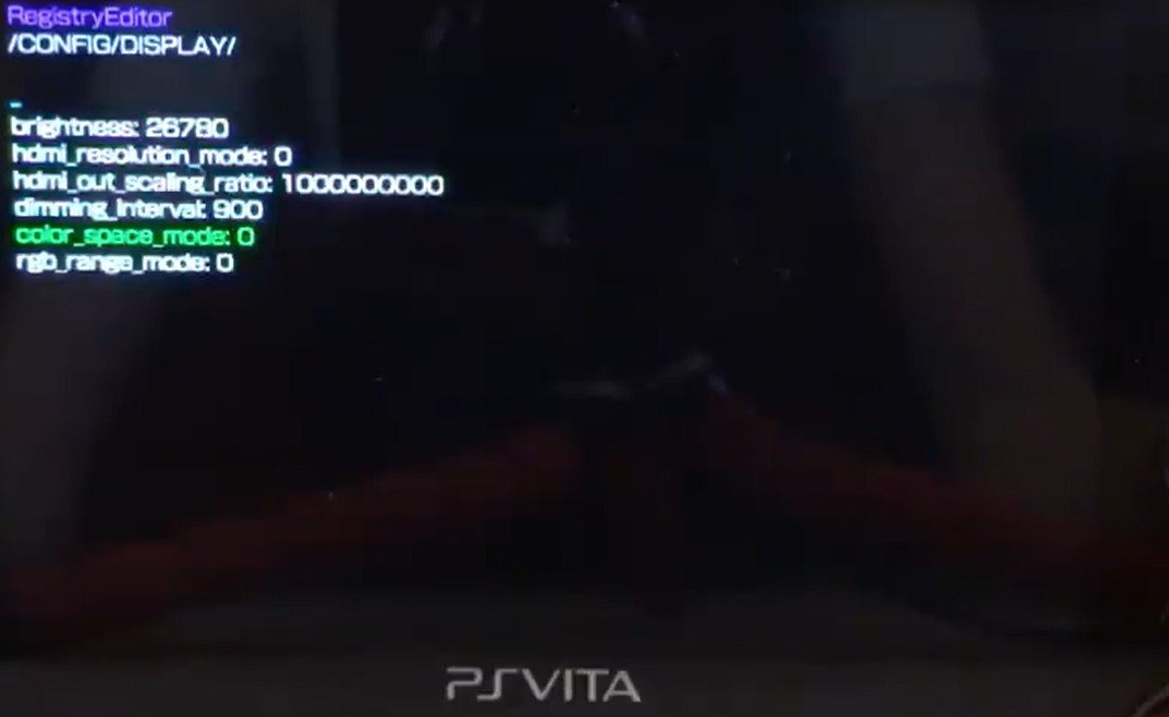 LCD Color Saturation Plugin / VPK : Make Your PS Vita Slim Screen Look Sharper (Registry Editor) 18 lcd color saturation registry editor plugin