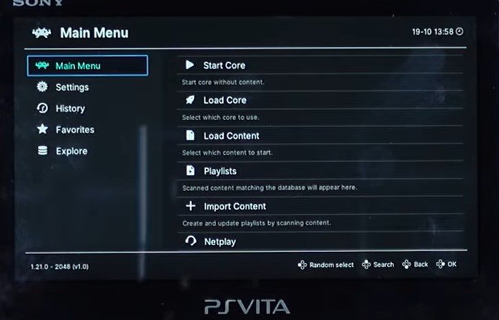 Install RetroArch on PS Vita: The Complete 2026 Setup & Hotkey Guide 15 retroarch