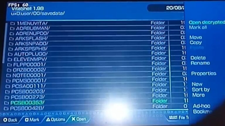 Manuelles Sichern und Wiederherstellen Ihrer PS Vita/PSTV-Spielstände mit VITASHELL (FTP- oder USB-Methode)
