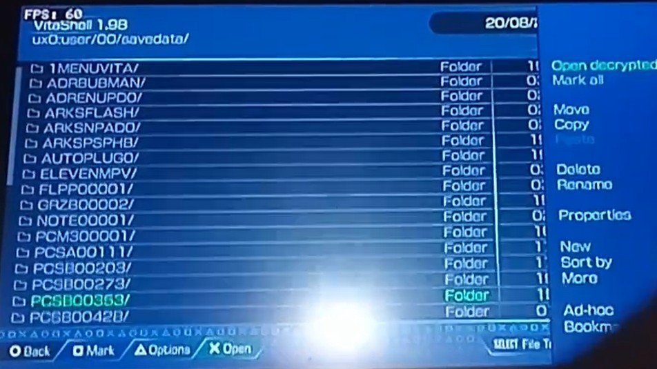 Manually Backup and Restore Your PS Vita/PSTV Games Save Data Using VITASHELL (FTP or USB Method) 16 vitashell savedata