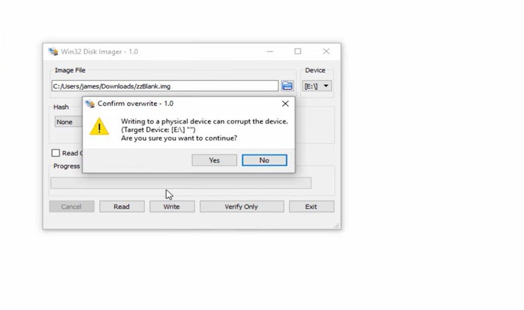 Upgrade Your SD2Vita MicroSD Card To Larger Size (The Old and New YAMT & VitaDeploy Method) 5 win32 disk imager select zzblank img write