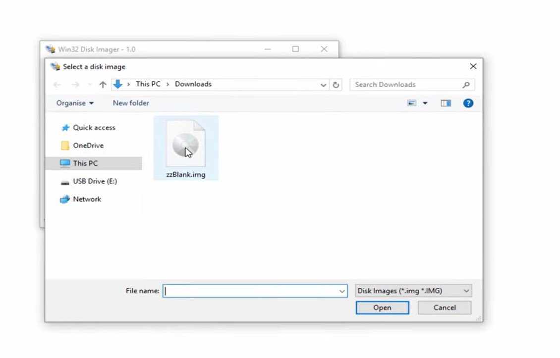 Upgrade Your SD2Vita MicroSD Card To Larger Size (The Old and New YAMT & VitaDeploy Method) 4 win32 disk imager select zzblank img