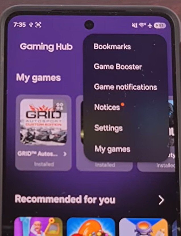 bypass charging samsung supported devices gaming hub game booster