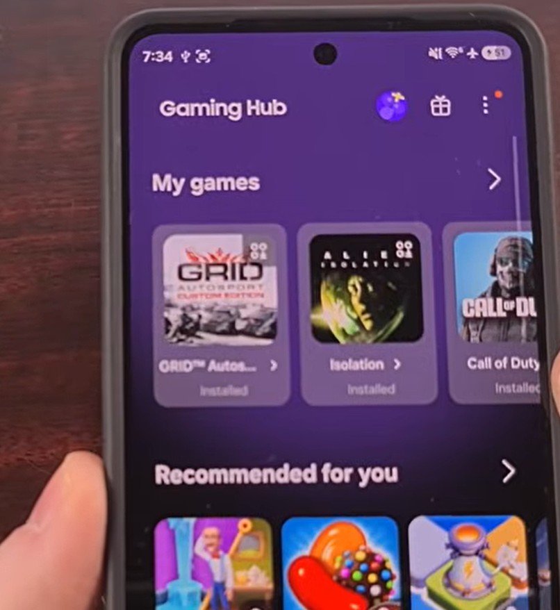 bypass charging samsung supported devices gaming hub